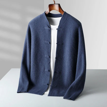 The Ashby Stand Collar Cardigan