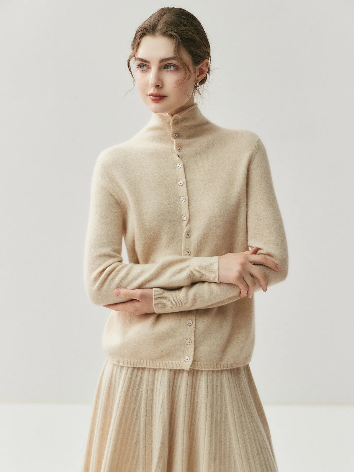 The Delphine Cashmere Cardigan