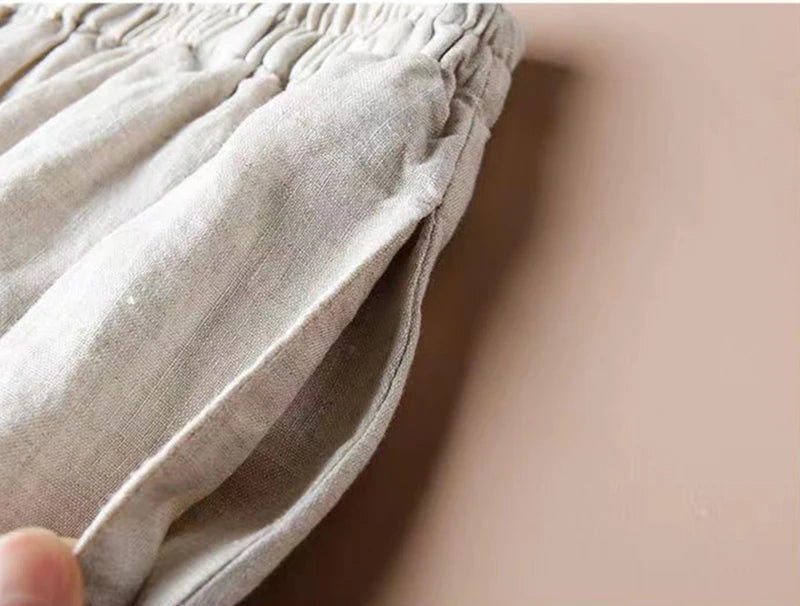 The Soleia Linen Midi Skirt