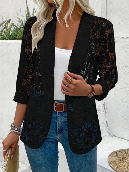 The Camille Lace Blazer