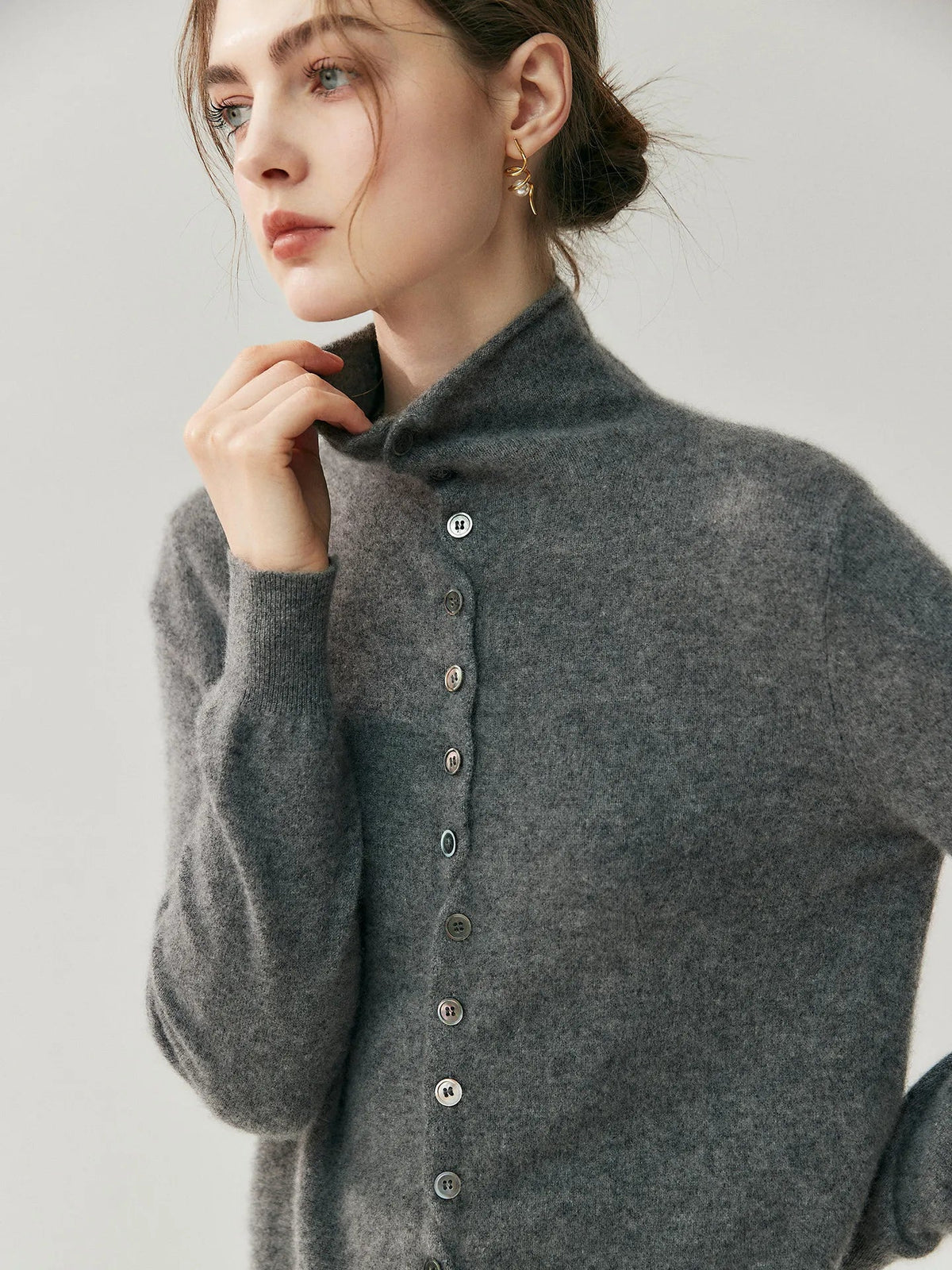 The Delphine Cashmere Cardigan