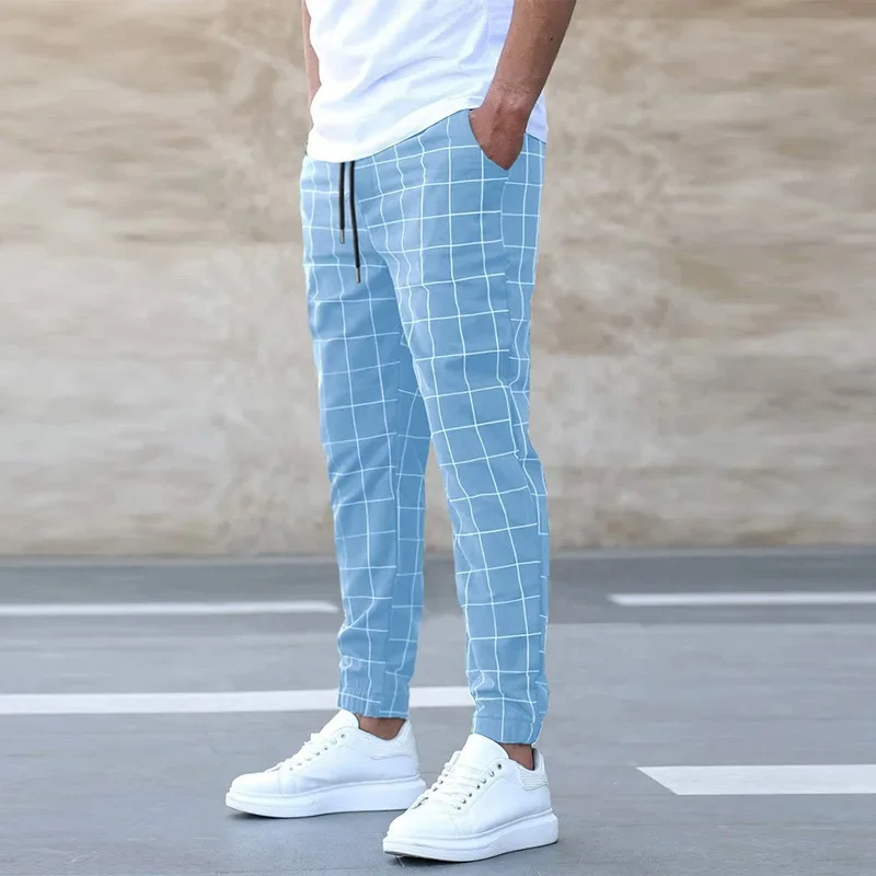 The Brixton Check Joggers