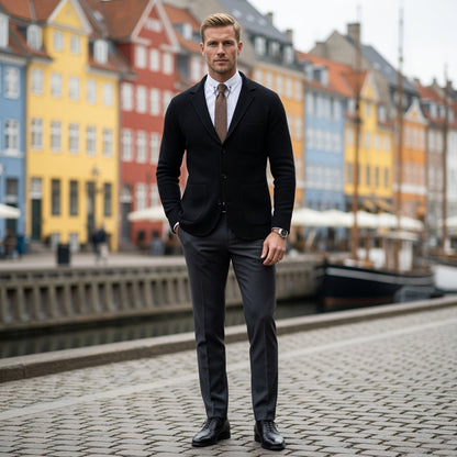 The Darron Knit Blazer