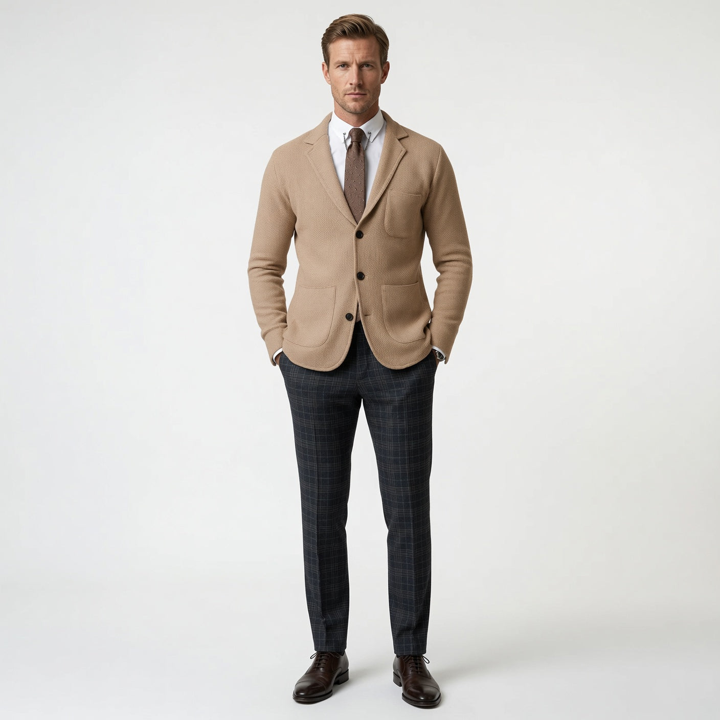 The Darron Knit Blazer