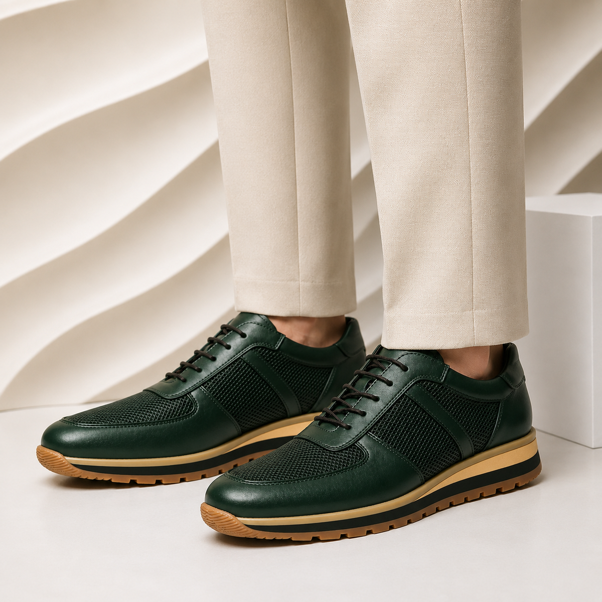 The Lorenzo Leather Sneakers