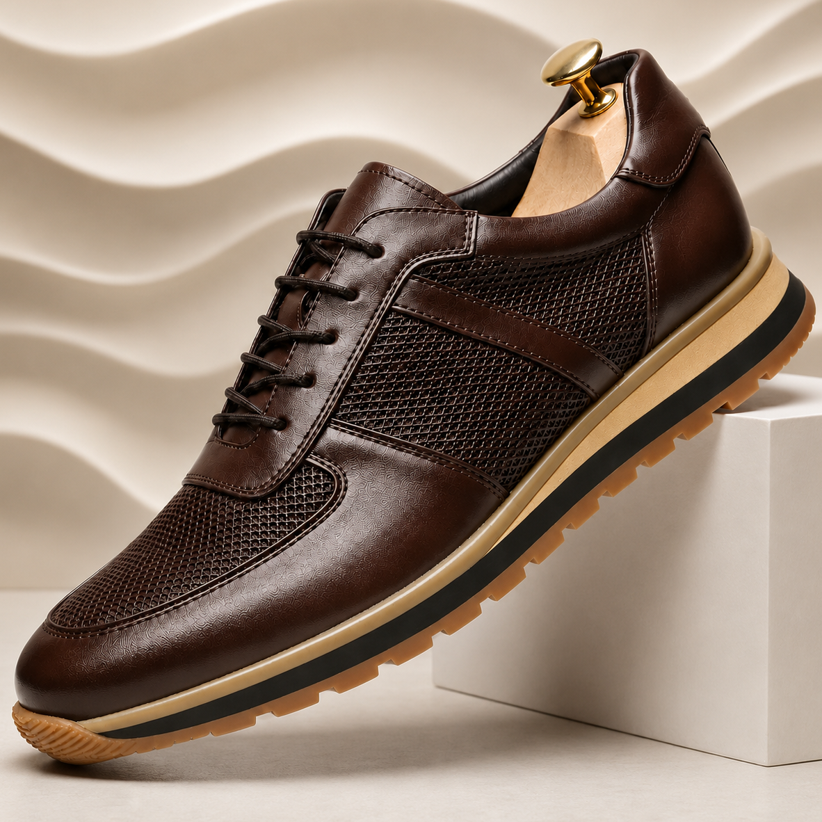 The Lorenzo Leather Sneakers