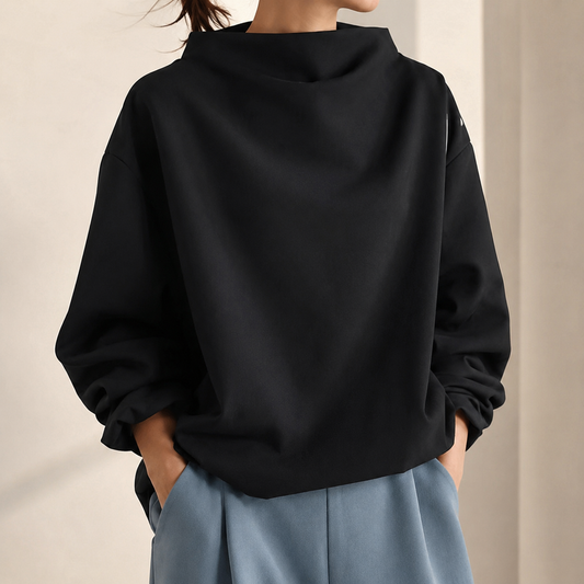 The Margaux Funnel Neck Sweater