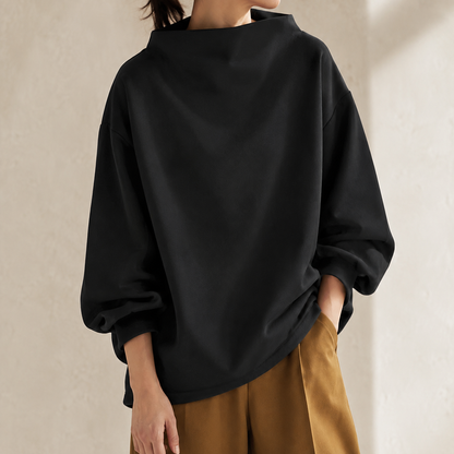 The Margaux Funnel Neck Sweater