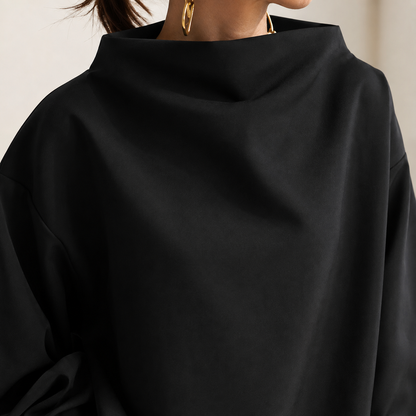 The Margaux Funnel Neck Sweater
