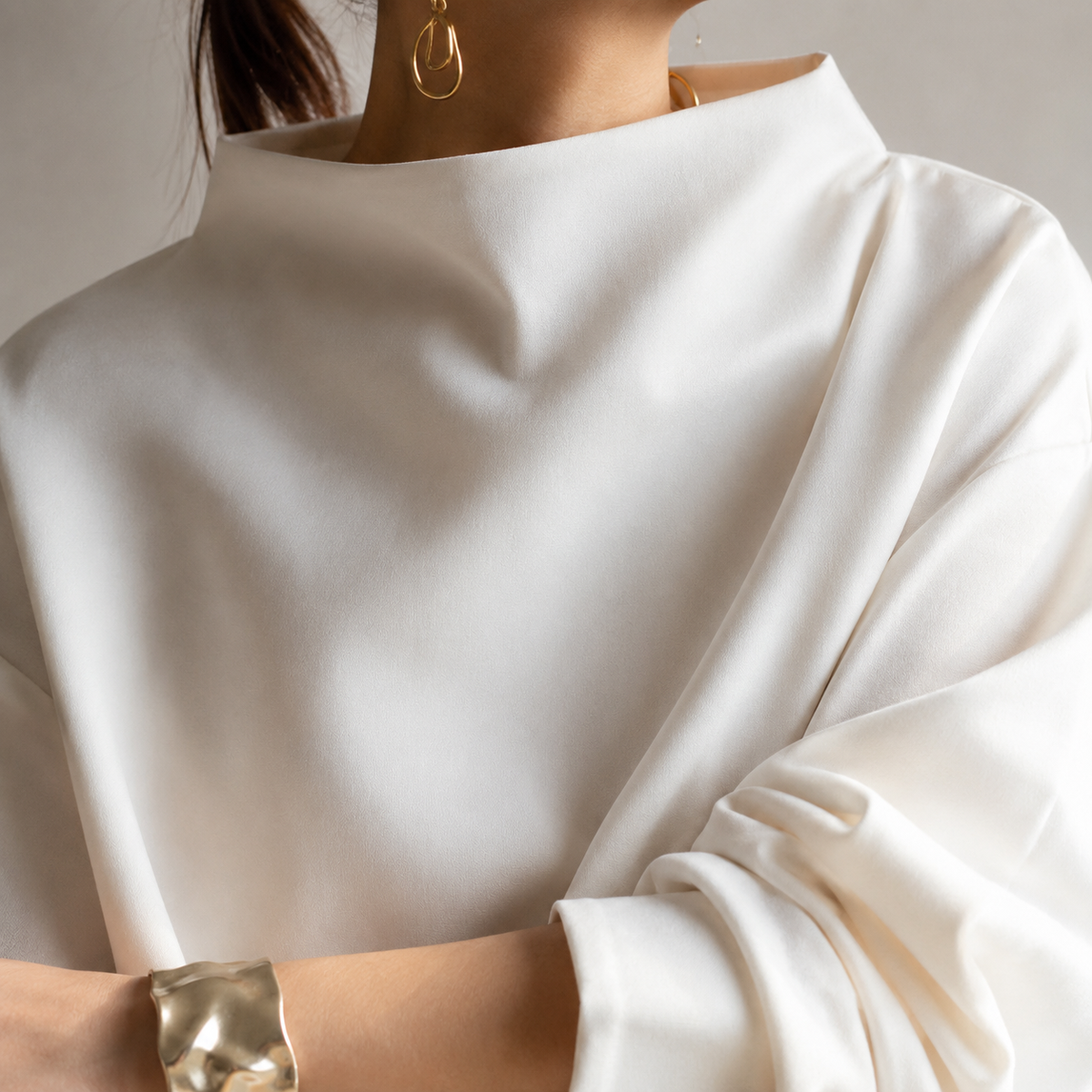 The Margaux Funnel Neck Sweater