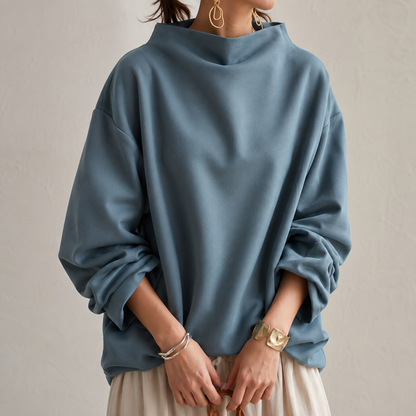 The Margaux Funnel Neck Sweater