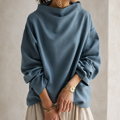 The Margaux Funnel Neck Sweater