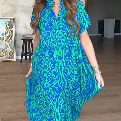 The Meadow Print Maxi Dress