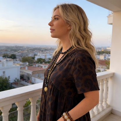 The Savana Leopard Maxi Dress