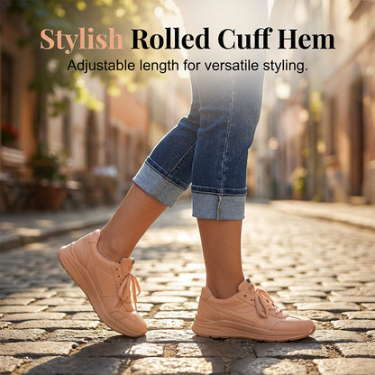 The Sculpt Stretch Denim Capri