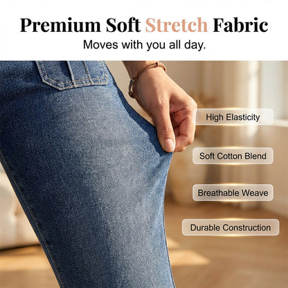 The Sculpt Stretch Denim Capri