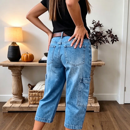 The Harlow Barrel Jeans