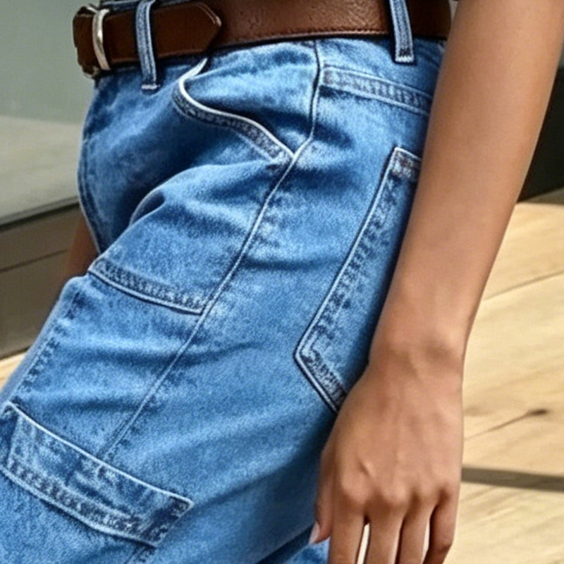 The Harlow Barrel Jeans