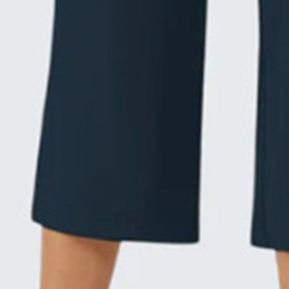The Rowan Wide-Leg Cropped Trousers