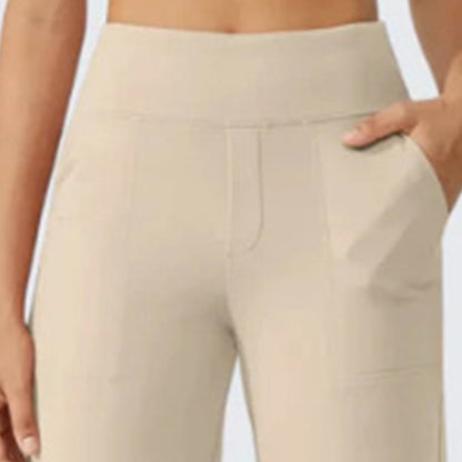 The Rowan Wide-Leg Cropped Trousers