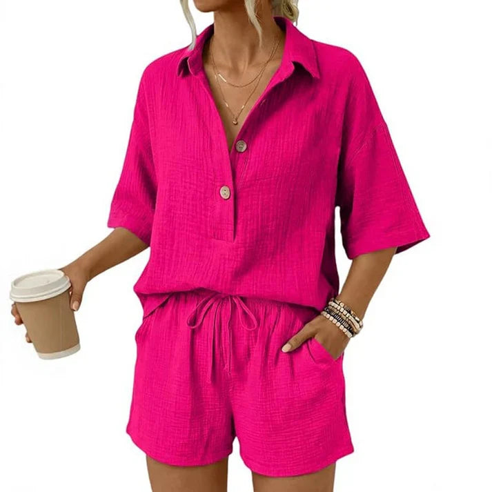 The Camden Button-Front Two-Piece Set