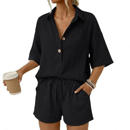 The Camden Button-Front Two-Piece Set