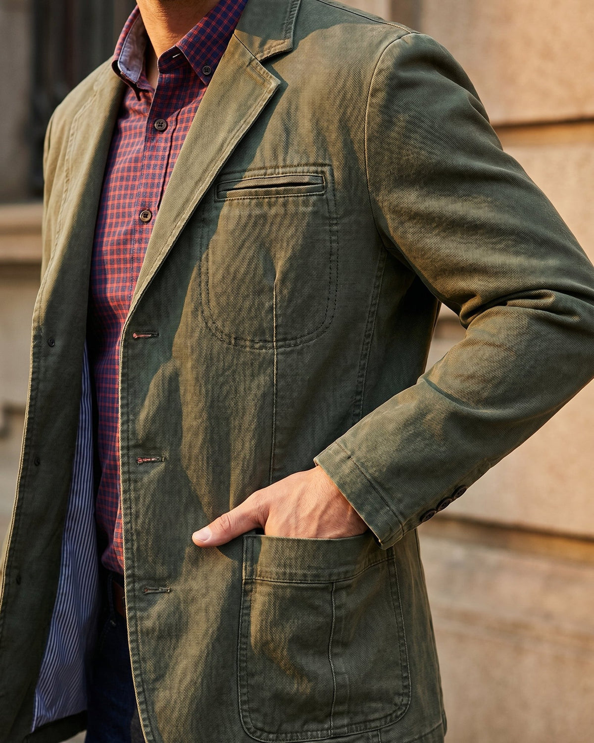 The Whitmore Cotton Blazer